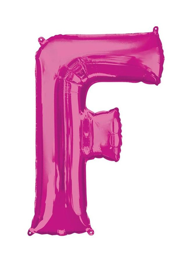 Letter F Shaped Balloon Decorations Party Supplies