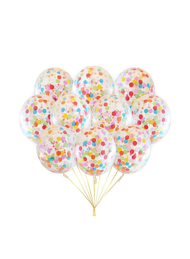 Zoot 100-Piece Confetti Filled Party Decoration Balloons 5inch - Image 1