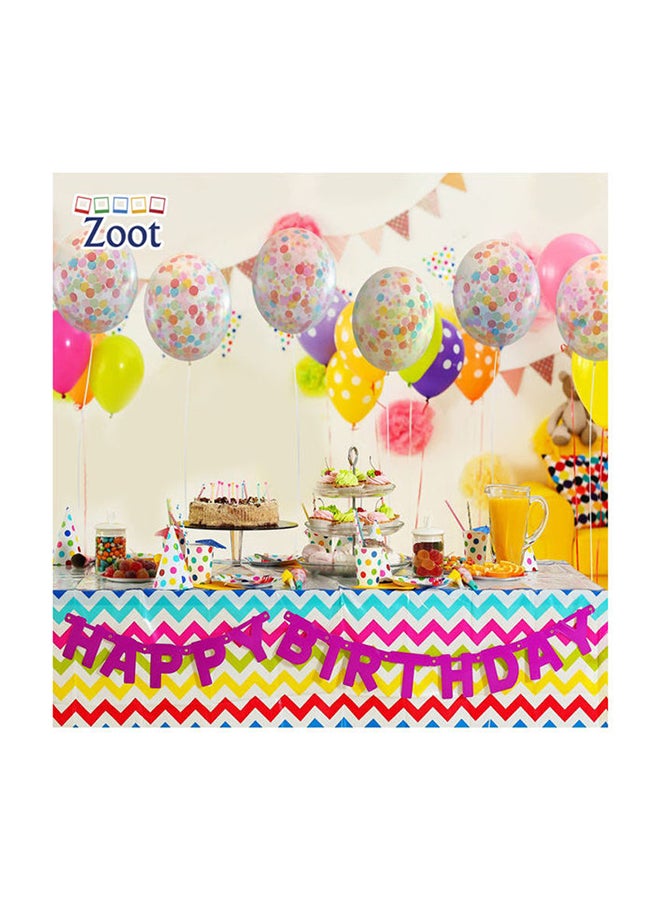 Zoot 100-Piece Confetti Filled Party Decoration Balloons 5inch - Image 3