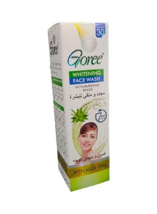 Whitening Face Wash With Bursting Beads