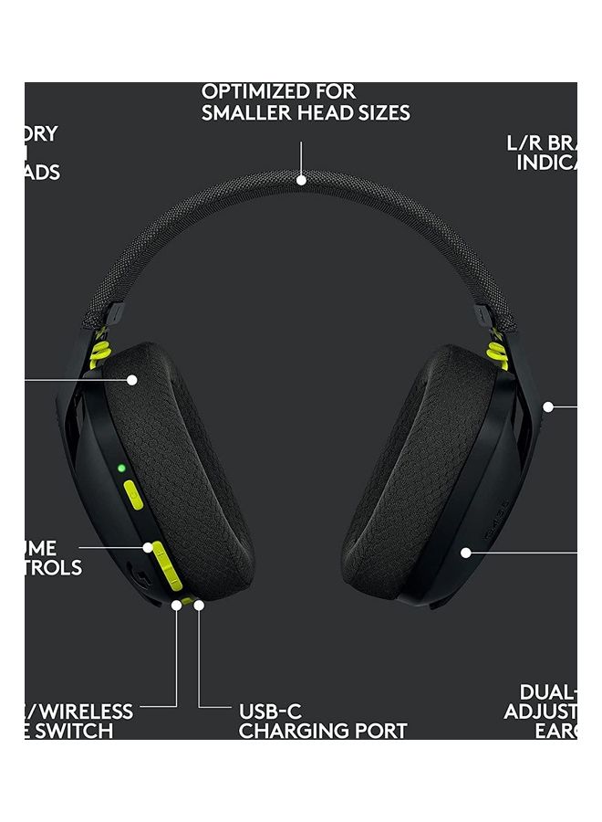 Logitech - Wireless Gaming Headset Black - Image 1