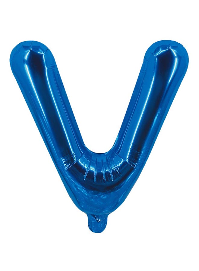 بارتي تايم بالون من القصدير على شكل حرف V 16بوصة