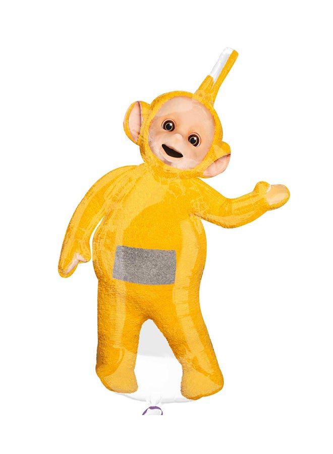Anagram - Teletubbies Laa-laa Supershape Foil Party Balloon 60x104cm Birthday Decorations Party Supplies 60x104cm - Image 1