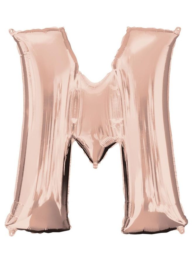 أناجرام بالون على شكل حرف 'M'