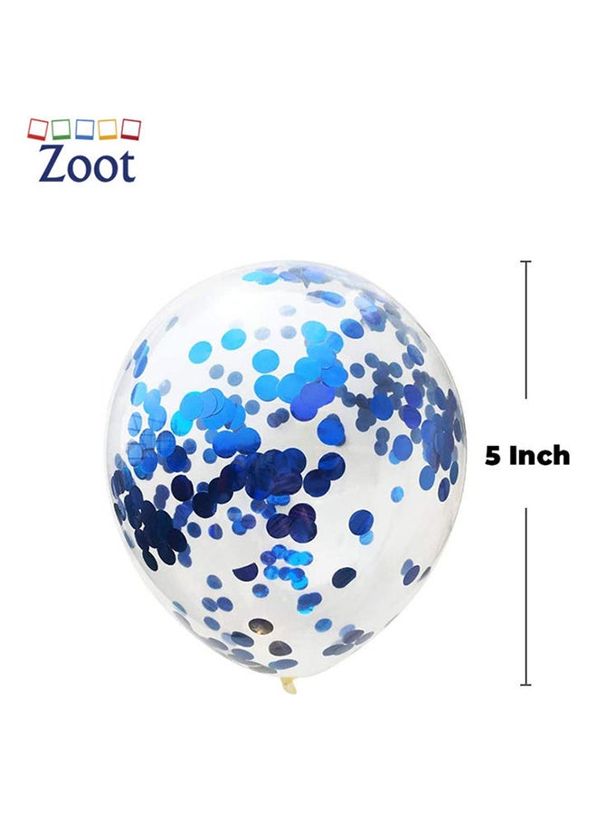 Zoot 20-Piece Confetti Filled Party Decoration Balloons 5inch - Image 3