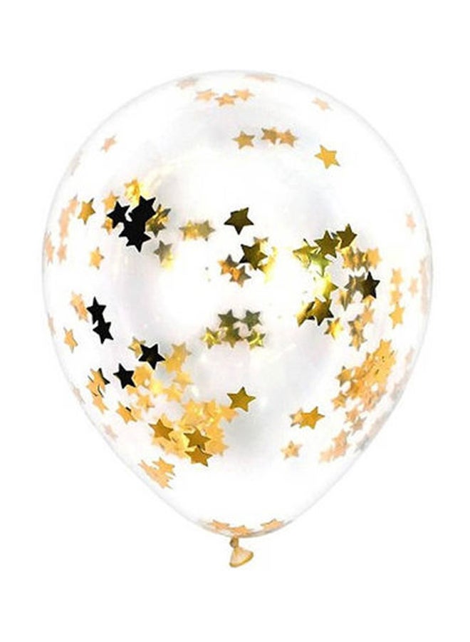 زوت بالونات زينة للحفلات معبأة بقصاصات ورق صغيرة من 50 قطعة 12بوصة - Image 1