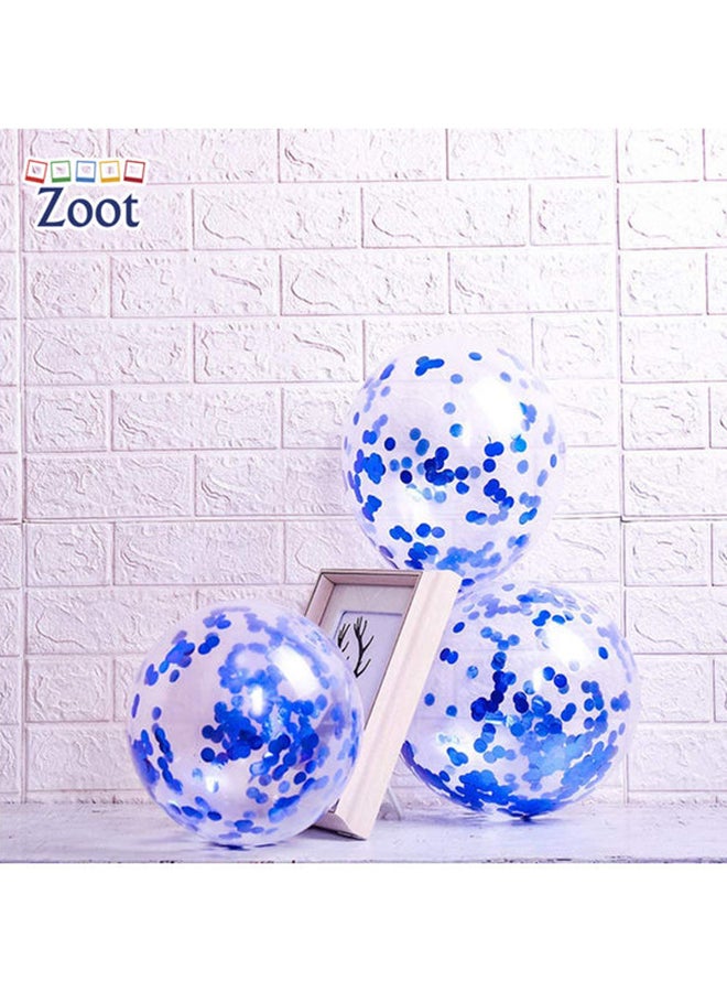 Zoot 20-Piece Confetti Filled Party Decoration Balloons 5inch - Image 2