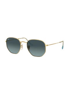 Ray-Ban Hexagonal Sunglasses S/RB3548N-91233M-54 - Lens Size: 54mm - Gold 