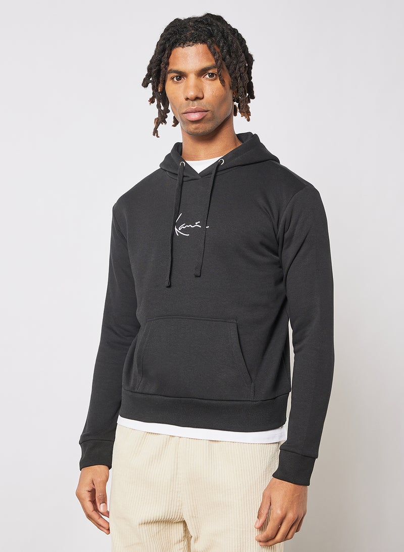 Karl Kani - Signature Logo Hoodie Black - Image 1