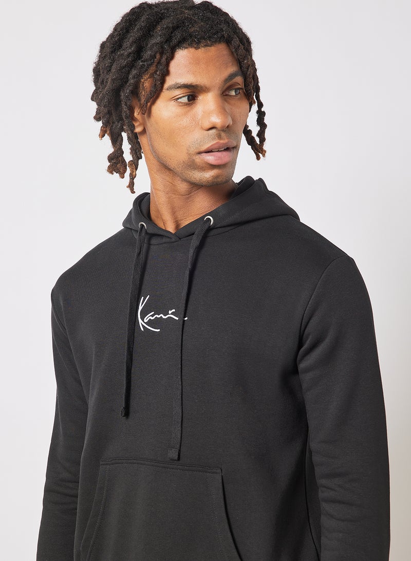 Karl Kani - Signature Logo Hoodie Black - Image 1