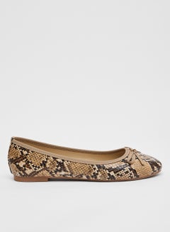 Snake Print-Taupe