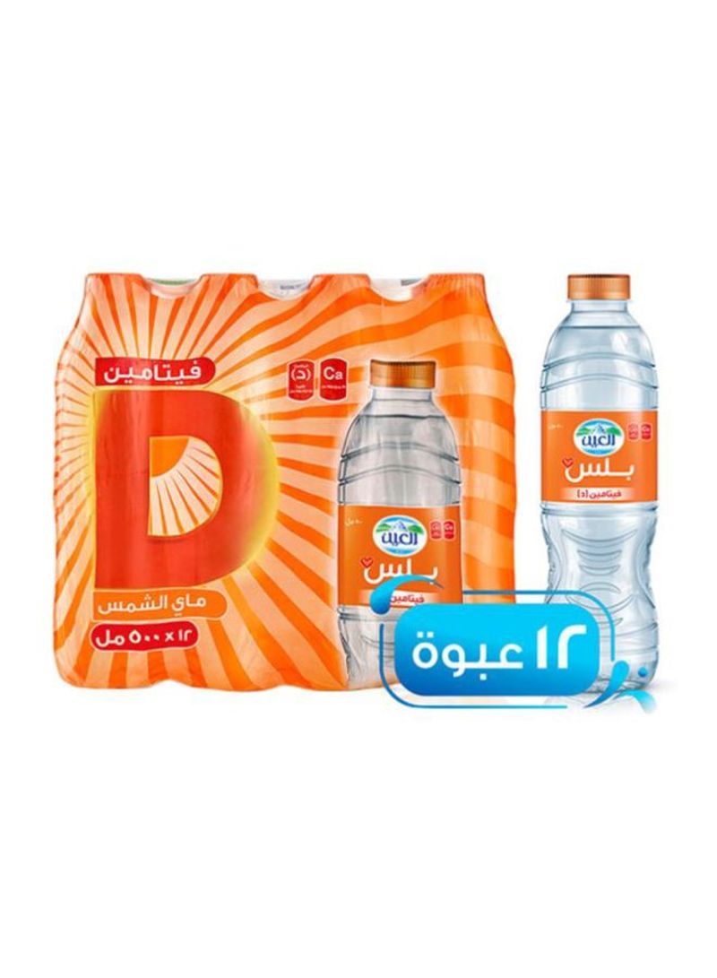 Al Ain - Plus Vitamin D Water 500ml Pack of 12 - Image 1