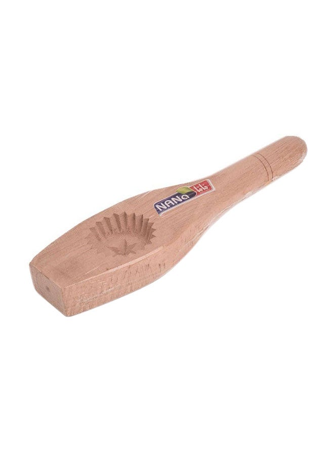 Nana Wooden Biscuit Mould Beige 23x6cm 