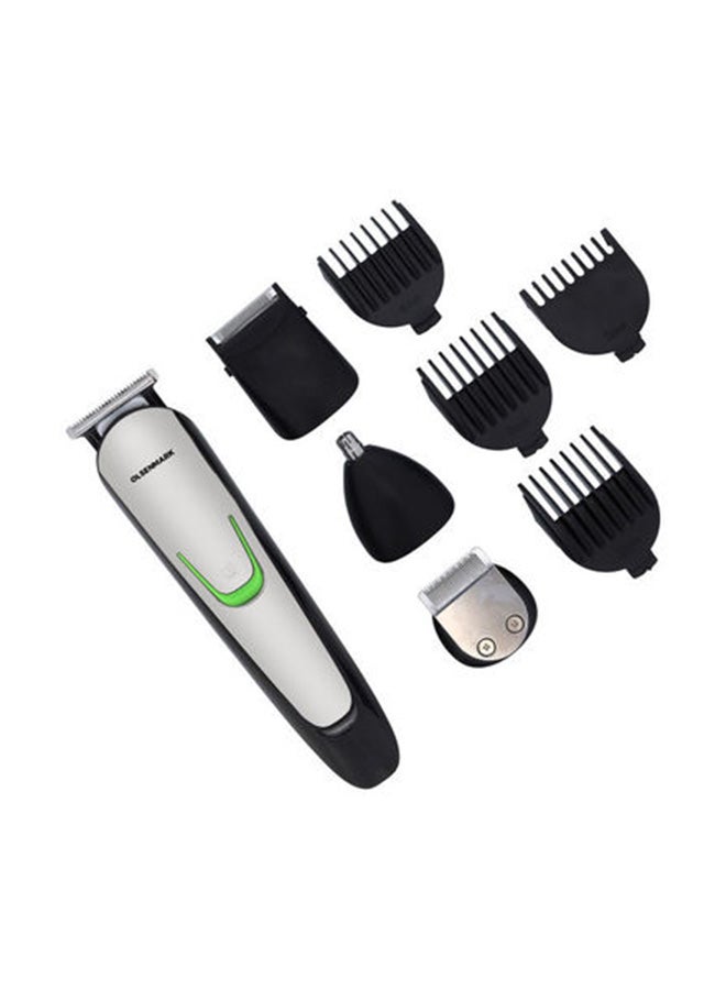 Olsenmark 9-In-1 Rechargeable Grooming Kit Black/Silver 9.62kg - Image 1