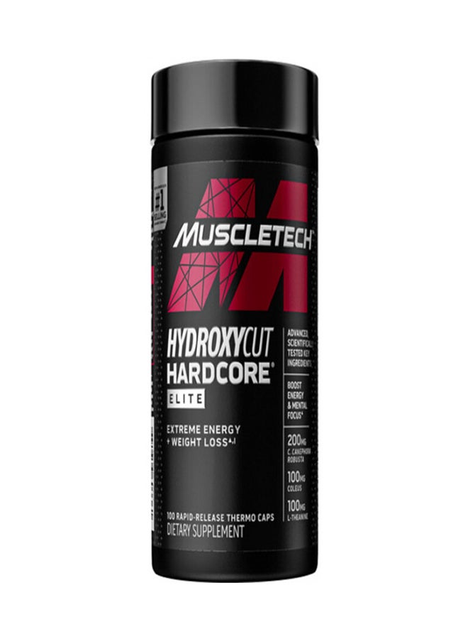 Hydroxycut - Hardcore Elite Weight Loss Supplement - 100 Thermo Capsules - Image 1