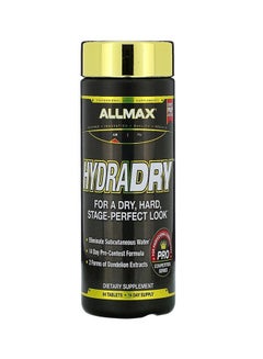 AllMax Nutrition HydraDry Dietary Supplement 1, 200 mg - 84 Tablets  - Image 1