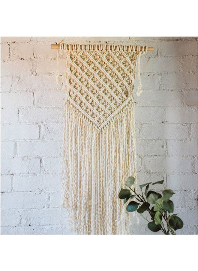 Ariika Deja Wall Hanger Off-White 45x90cm  - Image 1