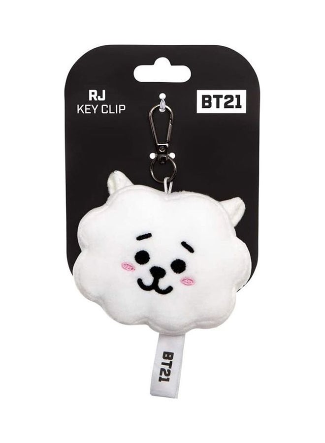 اورورا مشبك مفاتيح بتصميم على شكل دمية RJ المحشوة ألوان متعددة - Image 1