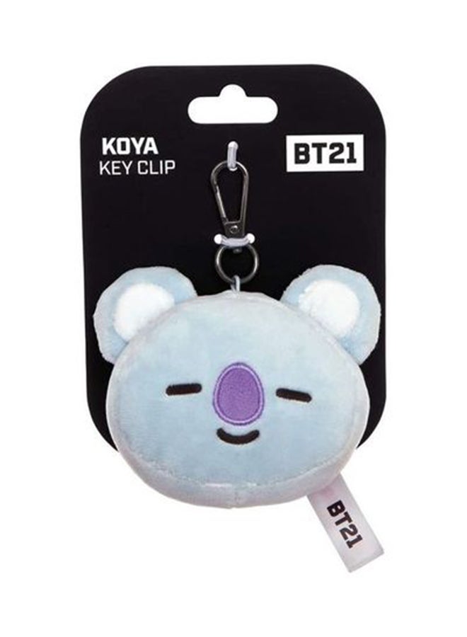 اورورا مشبك مفاتيح بتصميم دمية محشوة لشخصية كويا ألوان متعددة - Image 1