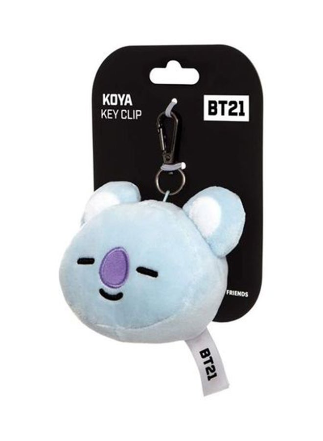 اورورا مشبك مفاتيح بتصميم دمية محشوة لشخصية كويا ألوان متعددة - Image 3