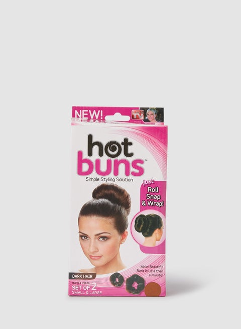 Hot buns simple styling solution Brown 21cm