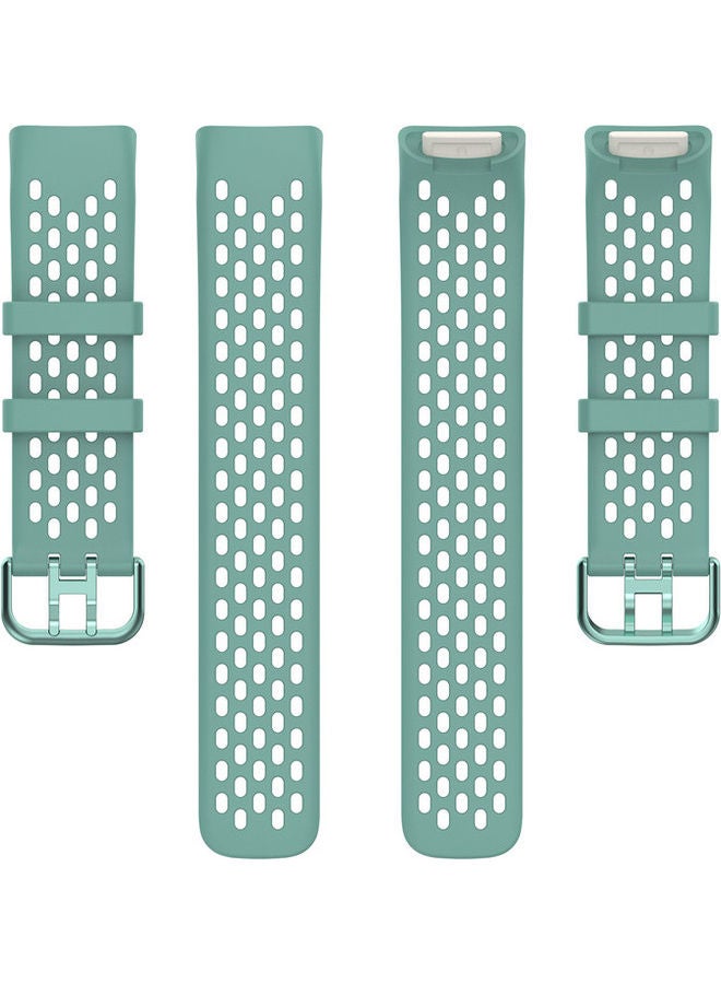 FITME Sport Replacement Band For Fitbit Charge 5 / Charge 6 Green  - Image 3