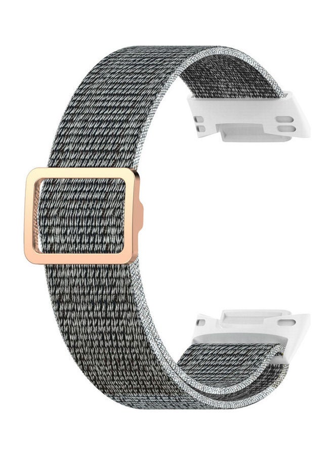 FITME Nylon Strap For Fitbit Charge 5 / Charge 6 Grey  - Image 5