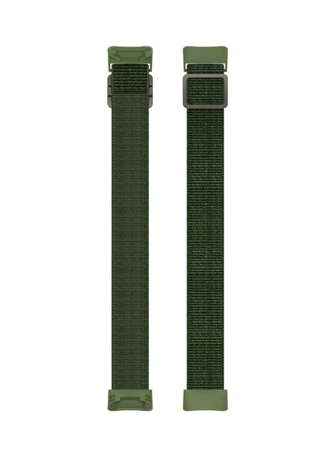 FITME Nylon Strap For Fitbit Charge 5 / Charge 6 Green  - Image 3
