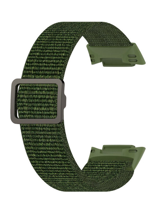 FITME Nylon Strap For Fitbit Charge 5 / Charge 6 Green  - Image 5