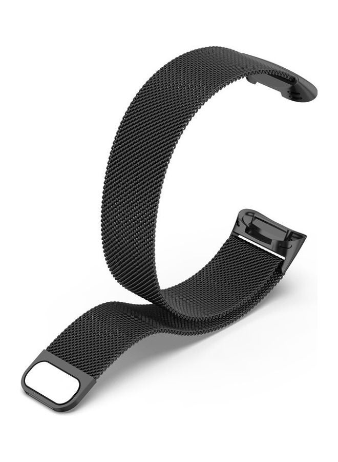 FITME - Milanese Band For Fitbit Charge 5 / Charge 6 Black - Image 1