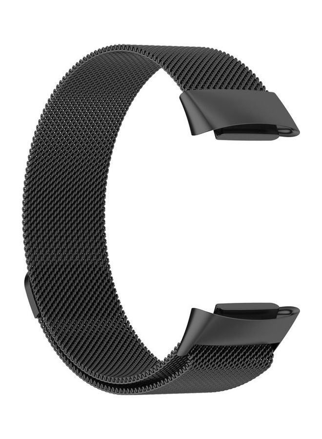 FITME - Milanese Band For Fitbit Charge 5 / Charge 6 Black - Image 1