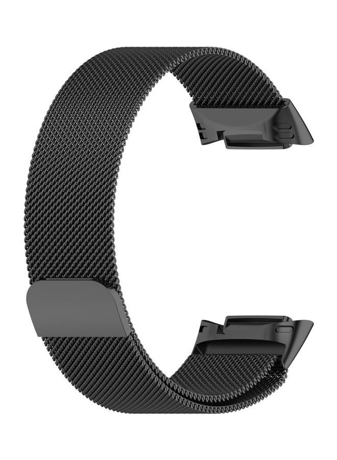 FITME - Milanese Band For Fitbit Charge 5 / Charge 6 Black - Image 1