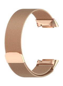 FITME Milanese Band For Fitbit Charge 5 / Charge 6 Rose Gold  - Image 5