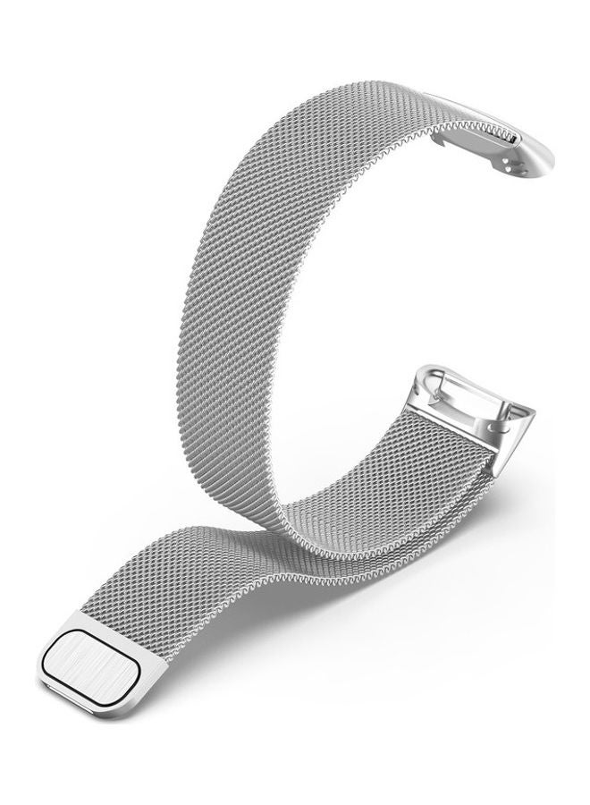 FITME Milanese Band For Fitbit Charge 5 / Charge 6 Silver  - Image 3
