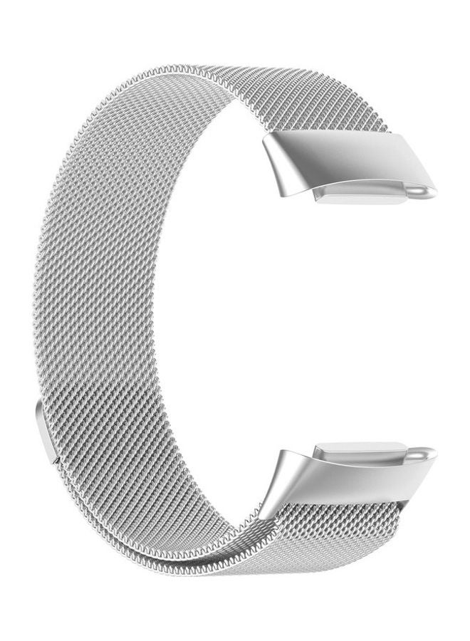 FITME Milanese Band For Fitbit Charge 5 / Charge 6 Silver  - Image 4