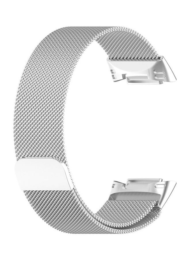 FITME Milanese Band For Fitbit Charge 5 / Charge 6 Silver  - Image 5