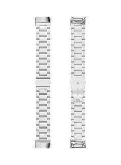 FITME Metal Strap For Fitbit Charge 5 / Charge 6 Silver  - Image 3