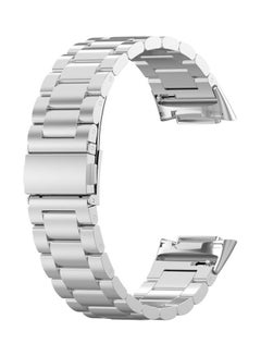 FITME Metal Strap For Fitbit Charge 5 / Charge 6 Silver  - Image 5