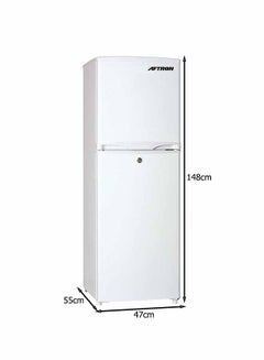 AFTRON Top Mount Refrigerator AFR745H White  - Image 3