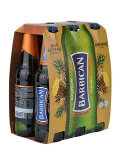 Barbican Pineapple Flavoured Non-Alcoholic Malt Beverage NRB Pineapple 330ml Pack of 6  - Image 3