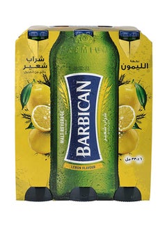 Barbican Lemon Flavoured Non-Alcoholic Malt Beverage  NRB Lemon 330ml Pack of 6  - Image 1