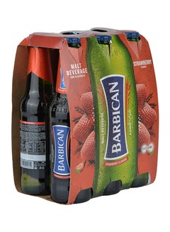 Barbican Strawberry Flavoured Non-Alcoholic Malt Beverage  NRB Strawberry 330ml Pack of 6  - Image 3
