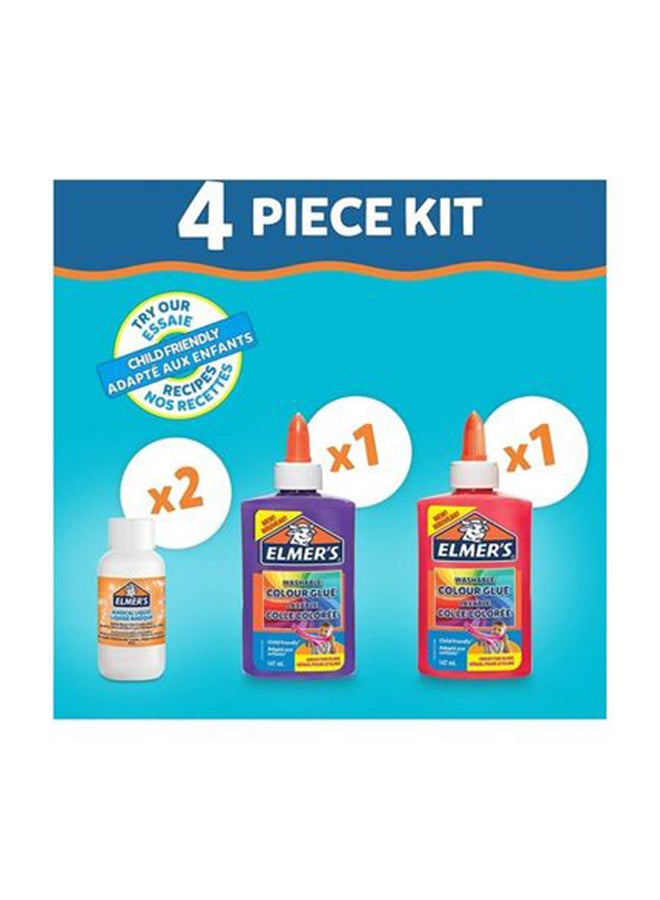 إلميرز مجموعة سلايم ملون مكونة من 4 قطع 19x4x18سم - Image 4