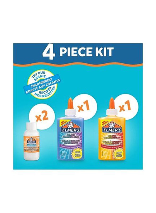 إلميرز طقم سلايم متغير اللون مكون من 4 قطع مقاس 19x4x18 سم - Image 2