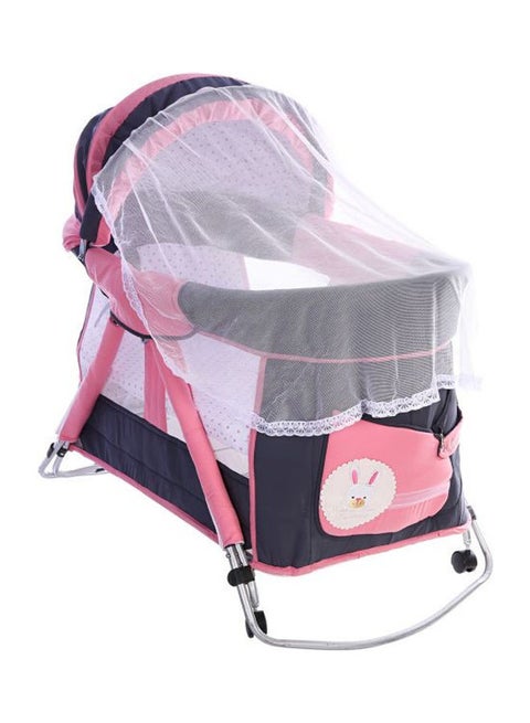Mini Park Cross Baby Bedding- Rose