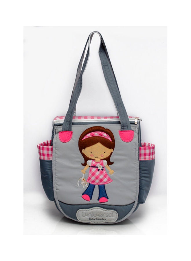 UNIVERSAL Diaper Bag Baby Face - Rose - Image 3