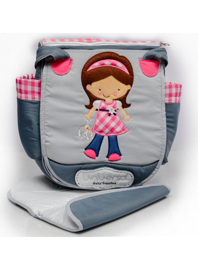 UNIVERSAL Diaper Bag Baby Face - Rose - Image 1