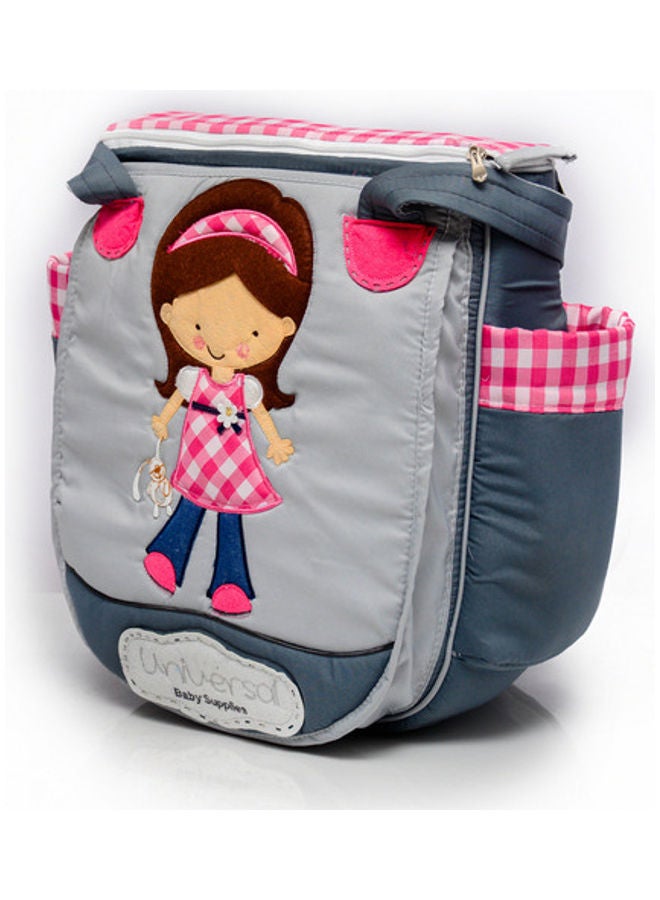 UNIVERSAL Diaper Bag Baby Face - Rose - Image 2