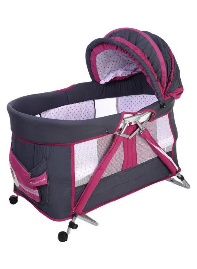 UNIVERSAL - Mini Park Cross Baby Bedding- Pink - Image 1