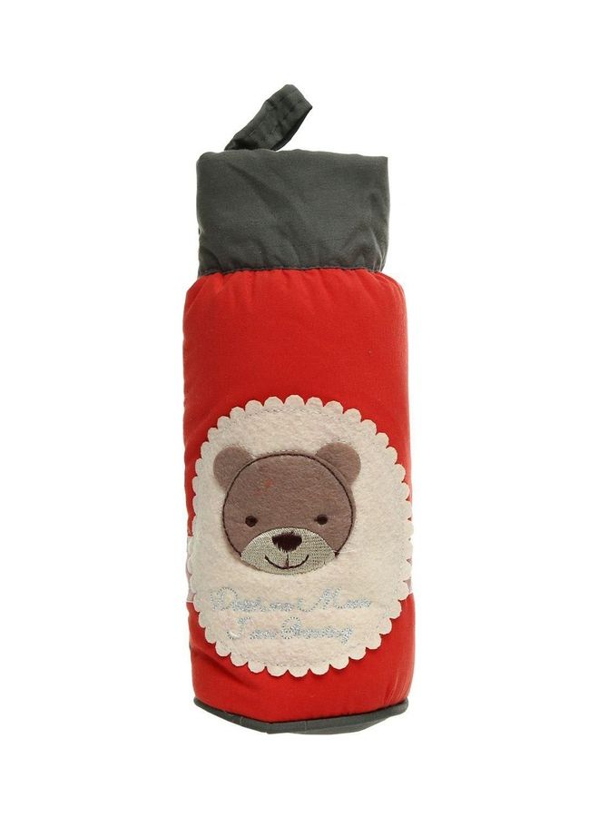 UNIVERSAL Bottle Holder Cross Red 